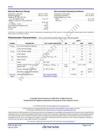 X9314WST2 Datasheet Page 4