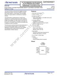 X93156WM8IZ-2.7 Datasheet Cover