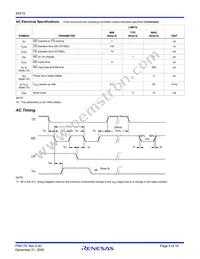 X9315WST2 Datasheet Page 8