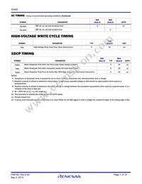 X9409YV24IZ-2.7 Datasheet Page 7