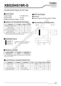 XBS204S19R-G Cover