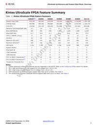 XCVU440-3FLGA2892E Datasheet Page 5