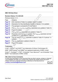 XMC1100T038F0064AAXUMA1 Datasheet Page 4