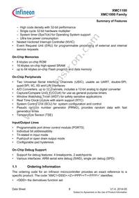 XMC1100T038F0064AAXUMA1 Datasheet Page 8