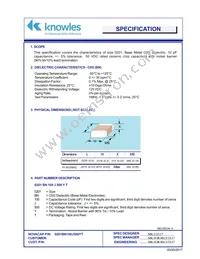 0201BN100J500YT Datasheet Cover