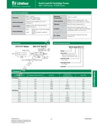 0314.250MXP Datasheet Page 3