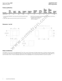 0402ESDA-MLP1 Datasheet Page 2