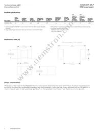 0402ESDA-MLPT Datasheet Page 2