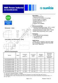 0410CDMCBDS-4R7MC Datasheet Cover