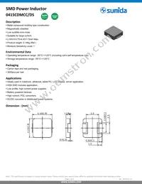 0415CDMCCDS-R68MC Datasheet Cover