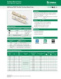 0460.750ER Datasheet Cover