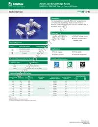 04651.25DR Datasheet Cover