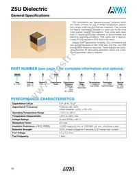 05045C821KAT1A Datasheet Page 18