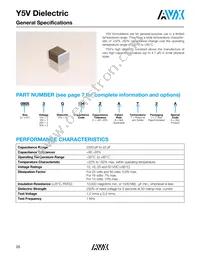 05045C821KAT1A Datasheet Page 22