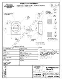0512-000-A-4.5-20LF Datasheet Cover
