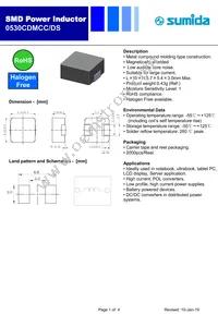 0530CDMCCDS-3R3MC Datasheet Cover