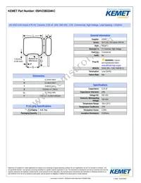 05HV23B334KC Datasheet Cover