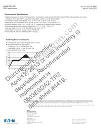 0603ESDA-TR1 Datasheet Page 3