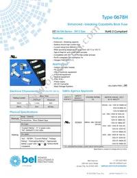 0678H9400-02 Datasheet Cover