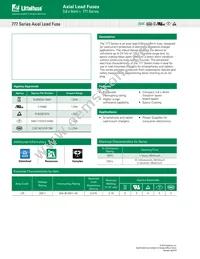 07771.25MRET1P Datasheet Cover