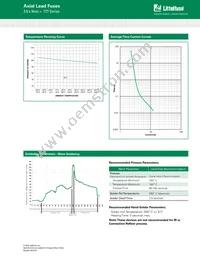 07771.25MRET1P Datasheet Page 2