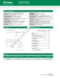 07771.25MRET1P Datasheet Page 3