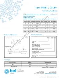 0ADBP0250-RE Datasheet Page 4