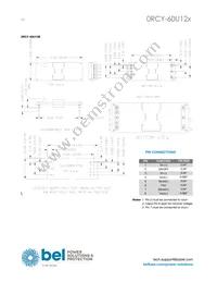 0RCY-60U12L Datasheet Page 10