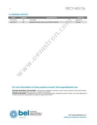 0RCY-60U12L Datasheet Page 12