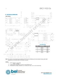 0RCY-F0S10BG Datasheet Page 16