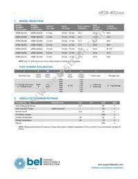 0RSB-40U05LG Datasheet Page 2