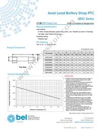 0ZSC0730FF1E Datasheet Page 3