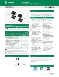 1.5SMC550C Datasheet Cover