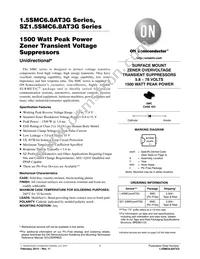 1.5SMC8.2AT3G Datasheet Cover