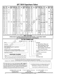 100B471FW200XT Datasheet Page 2