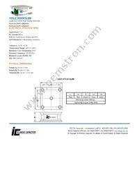 105LC3600K5LM8 Datasheet Cover