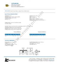 107PUM025MST Datasheet Cover