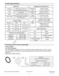 1092M3-125VAC Datasheet Page 4