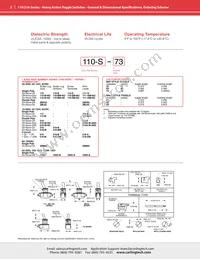 110-S-52 Datasheet Page 2