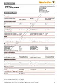 1101711001 Datasheet Page 2