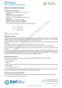 110RCM1000-24 Datasheet Page 15