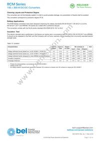 110RCM300-12DMQF Datasheet Page 17