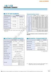 1113TR503 Datasheet Page 2