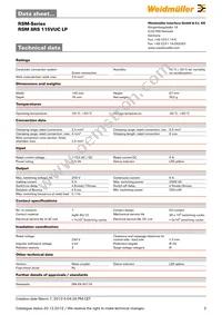 1114661001 Datasheet Page 2