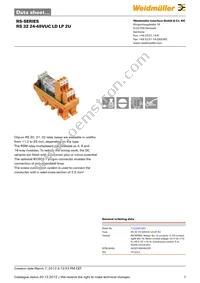 1122661001 Datasheet Cover