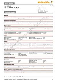 1150461001 Datasheet Page 2