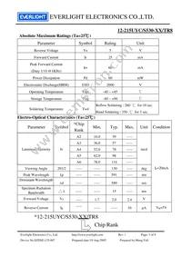12-215UYC/S530-A3/TR8 Datasheet Page 3