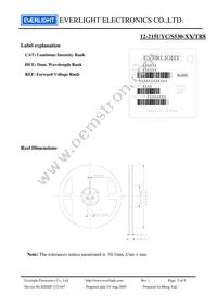 12-215UYC/S530-A3/TR8 Datasheet Page 5