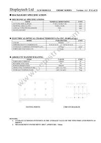128240C FC BW-3 Datasheet Page 11