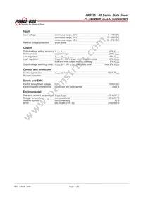 12IMR40-24-2 Datasheet Page 2